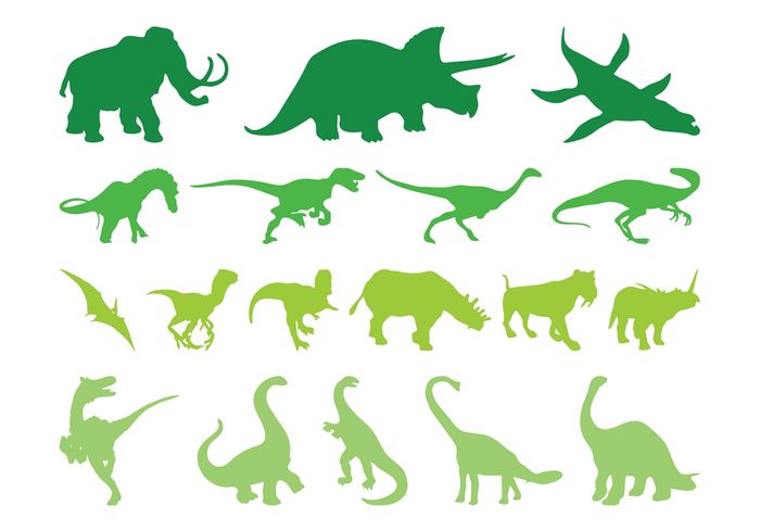 wings silhouettes silhouette Saber tooth tiger pterodactyl prehistoric Mammoth fly Dinosaurs dinosaur animals animal 