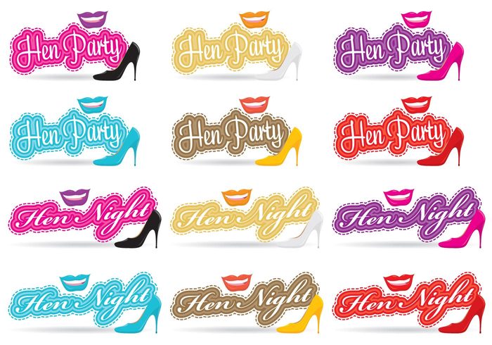women wife wedding vector type silhouette save rubber pink party only marriage logotype logo leisure isolated invitation illustration Husband hen party Hen headline happiness guy girlfriend girl funky fun friend drink design date cute creativity cool colorful clubber club chicken ceremony celebration bridal blue bird beauty beautiful animal 