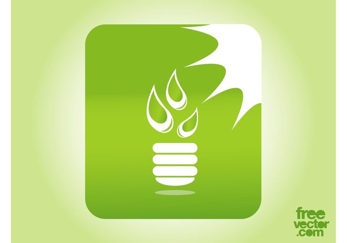 water Sustainability sun square rays nature logo lighting light bulb icon ecology eco drops bulb 