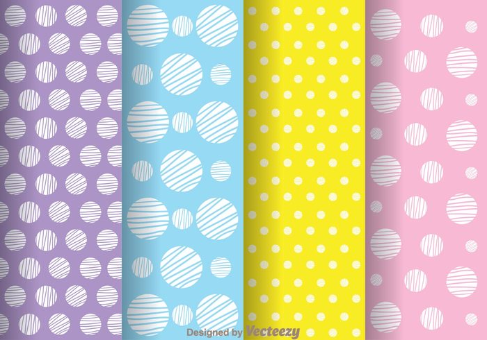 wallpaper texture Textile shape seamless repeat polka dot pattern pattern fabric dot pattern dot curve colorful circle background backdrop abstract 