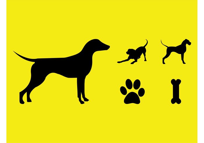 Wait tail silhouette play pet paw food Domesticated animal Dog breeds dog Bone animal 