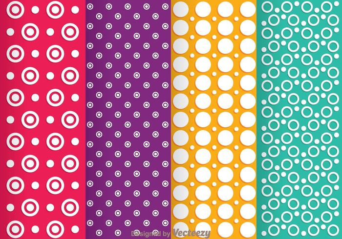 wallpaper Textile shape seamless purple polka dot pattern pattern Magenta luxury line fabric elegant dot pattern dot curve circle background 
