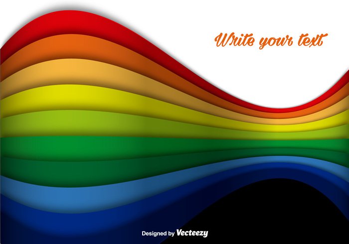 yellow wave wallpaper trendy ribbon rainbow lines rainbow background rainbow purple orange motion line green flow digital curve cover cool colorful color bright blue banner background 