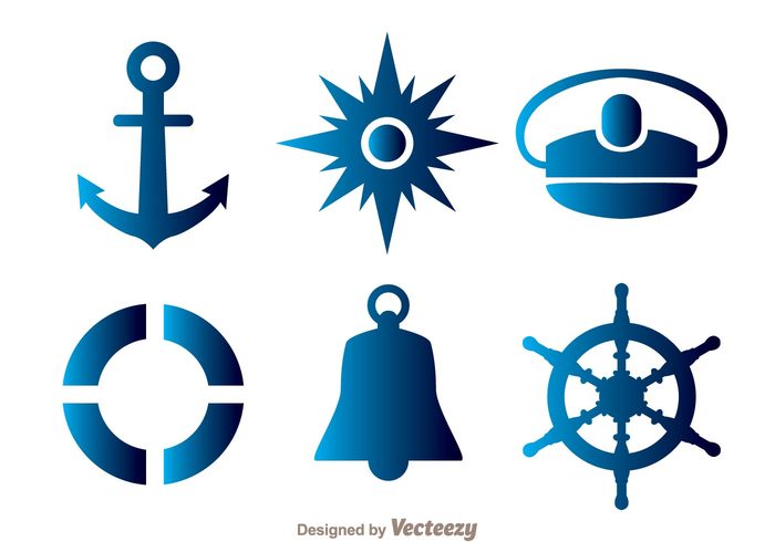 wheel silhouette ship sailor sail navy nautical nautica marine hat float compass captaion boat bell 