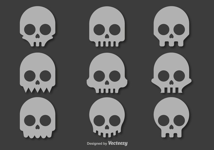 white warning skull silhouette skull skeleton scary risk icon head hazard halloween face death Deadly dead dark Dangerous danger Cranium Bone bad 