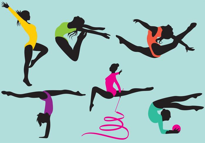 young woman teamwork stretching sport sitting silhouettes shape relaxing profile pose person people olympic jumping gymnastics gymnast silhouettes gymnast silhouette girl figure female boy body Adult action Acrobat 