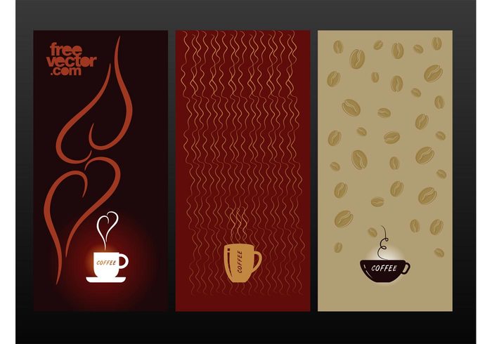 steam promotion mugs love heart drink dish Coffee vectors coffee shop cafeteria cafe bookmarks beverage beans bar banners 