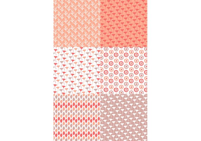 wallpaper vector patterns texture Textile Surface stylish romantic red Patterns pattern set pattern pastel paper set lovely leaf illustration graphic flower floral flora fashion fabric Design set design decorative decoration decor creative coral colorful background 
