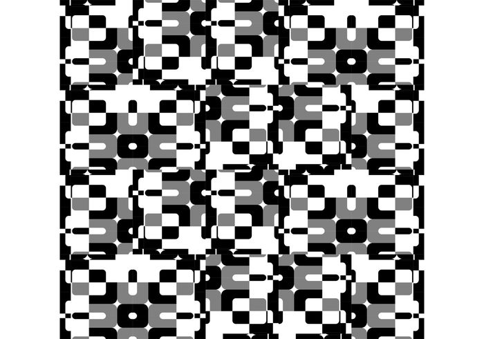 zazsam Geometry geometric pattern geometric black white 