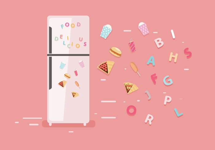 write word type toy texture text symbols sign shapes script Refrigerator read plastic pattern objects note Magnetic Magnet letter kitchen fridge-magnets fridge magnet food font door concept communication colorful color background alphabet abstract abc  