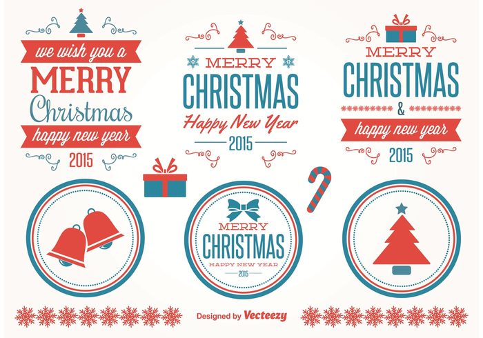 xmas vectors xmas typography snowflake new years labels holidays holiday vectors holiday labels holiday Design Elements Decorative Vectors decorative elements decorative christmas typography christmas labels christmas label Christmas elements christmas 