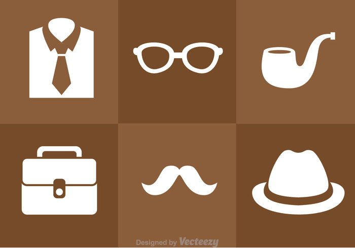 tobacco pipe tobacco tabaco style silhouette shirt mustache man male item hat glasses classic briefcase  