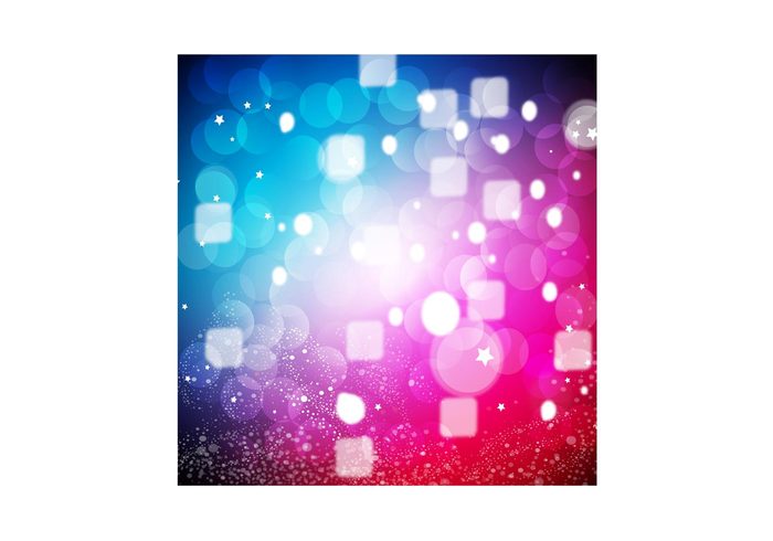 stars shapes red purple mesh joy invitation happy greeting card gradient glow fun dots colorful celebrate box blue 