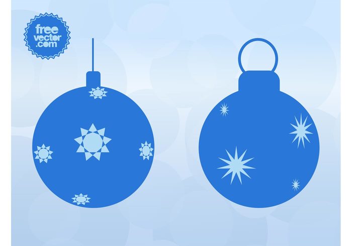 winter stars snowflakes snow ornaments holiday festive decorative decorations christmas balls 