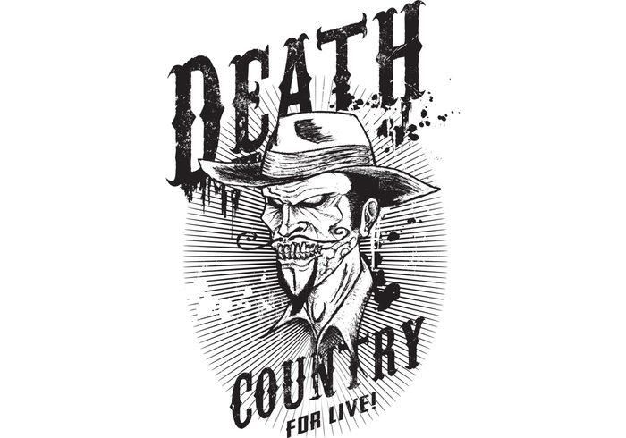 western tshirt design t-shirt design rockabilly last drink hillbilly grunge tshirt design drink death country death cowboy 