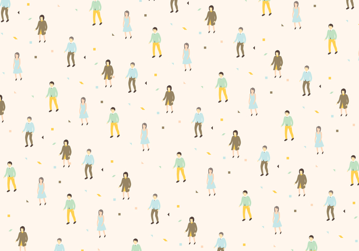 wallpaper seamless person people pattern people pattern pastel color ornamental men man and woman silhouette man and woman girl female decorative deco character boy background 