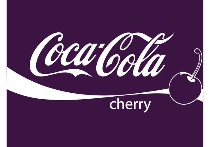 white USA sweet soda refreshing purple monochrome fruit drink coke coca cola classic cherry Carbonated beverage 