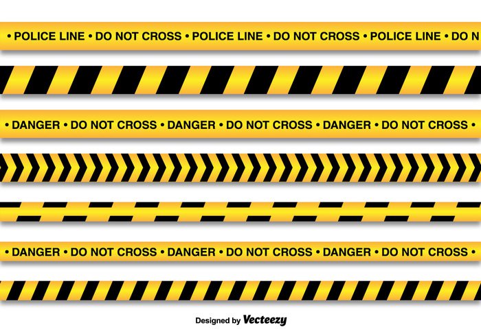 yellow warning Violence vector tape sign security scene safety risk police line police perimeter murder line danger cross Criminal crime cordon construction caution black barrier barricade background attention Accident 