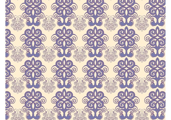 wallpaper vintage swirls seamless pattern retro pattern flowers floral fabric pattern decorations damask background abstract 