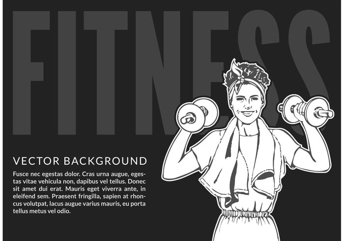 young Workout woman biceps woman weight vector training strong strength sporty sport pretty muscular Muscles lifestyle illustration Healthy gymnastics gym grayscale girl fitness female exercise dumbbell copyspace building Bodybuilding black Biceps beautiful background attractive Athletic arm Adult active 