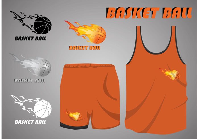 team sports jersey sporting sport play orange logo jersey hot game flame fire competition burning ball burn black basketball on fire basketball logo basketball balls ball on fire ball 