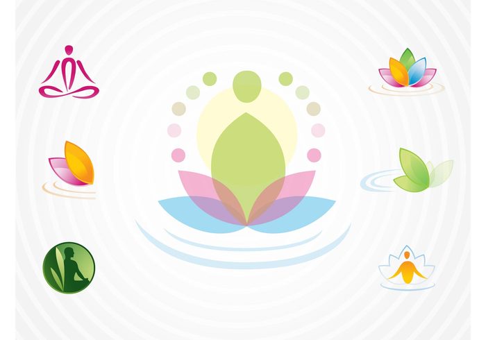 water Spiritual life Spirit ripples Relaxation pose person meditation lotus health flower calm Asana 