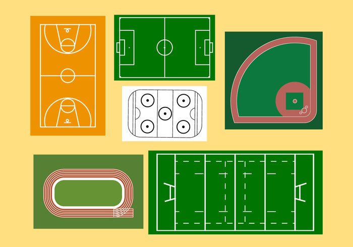 volleyball vector top table stadium sports sport soccer rugby pitch rugby pitch lines illustration hockey football fields field court competition basketball baseball background american 