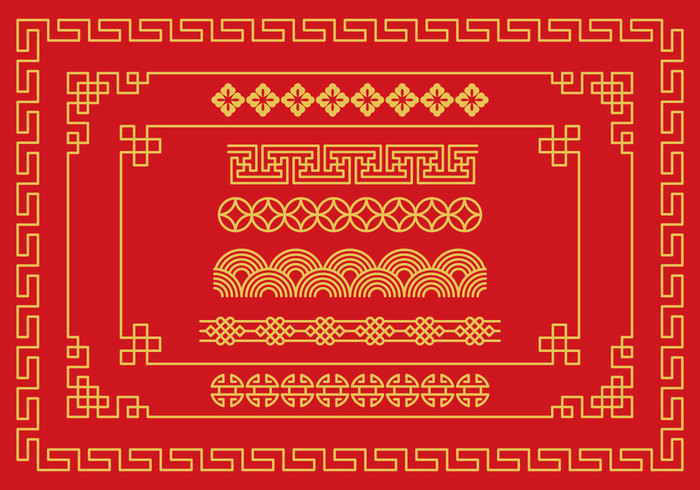vintage traditional red postcard ornament oriental japanese borders japanese border Hindu golden gift frame east decoration culture chinese china celebration celebrate border background Asian asia 
