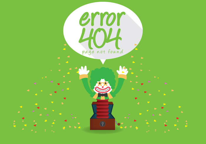 word baloon Web Design vector text template surprise Sorry shout service problems page not found page oops mistake maintenance Jack in The Box internet image illsutration failure fail element disconnect connection communication 404 error 404 