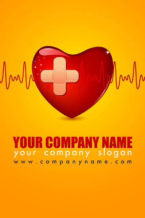 medical design elements vector set 04