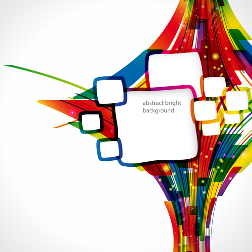 ine with square vector background 01 Abstract line with square vector background 01