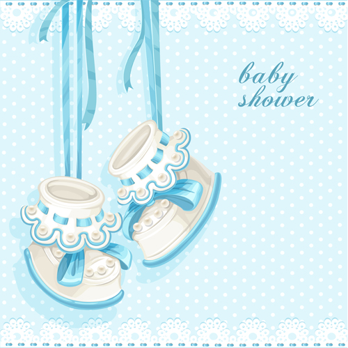 Cute Baby objects design elements 02