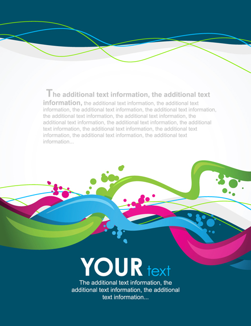 Set of Different Backgrounds vector mix 03