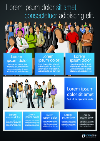 vector template people business people business 