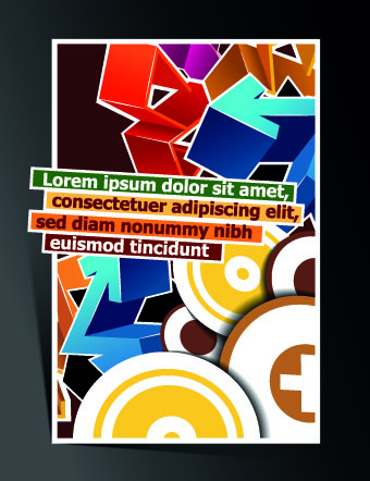 Modern Flyer design creative vector 02