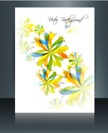 Modern Flyer design creative vector 03