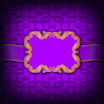 Golden frame with luxury background 02