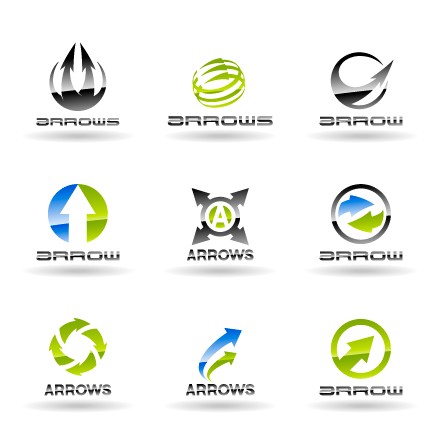 Modern logos creative design vector set 04