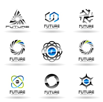 Modern logos creative design vector set 06