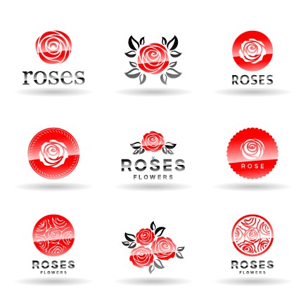 Modern logos creative design vector set 14