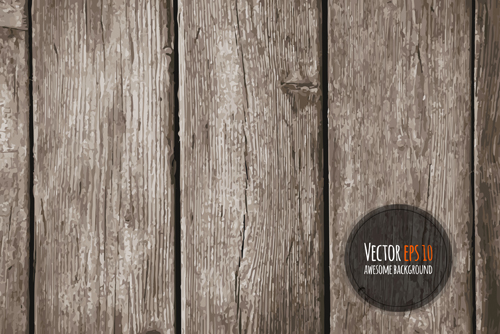 Old wooden textures backgrounds vector set 02