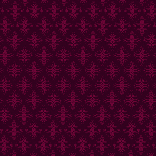 Ornate damask seamless pattern vectors material 03