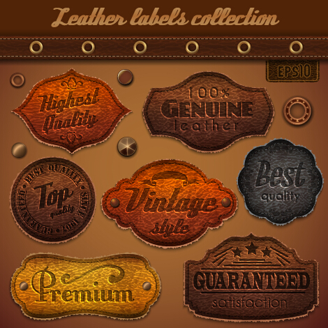 vintage material leather 