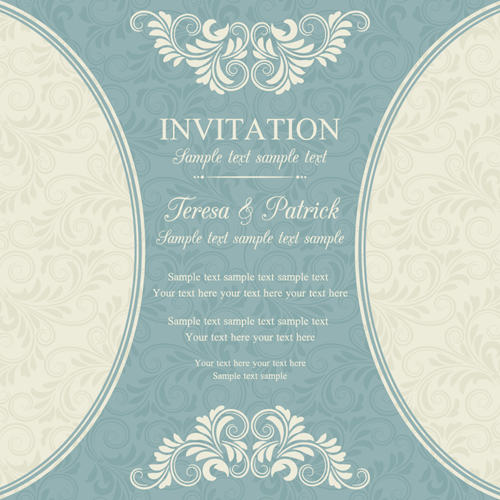 ornate invitation cards invitation holiday 