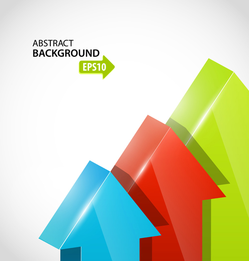 Various colorful arrows vector graphics 04