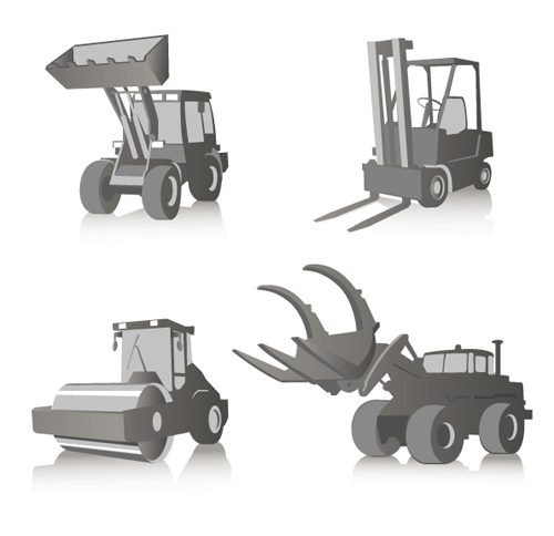 Different Cargo Auto design elements vecto 05