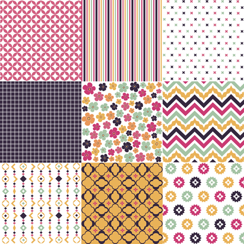 vector material Patterns pattern fabric pattern fabric beautiful 