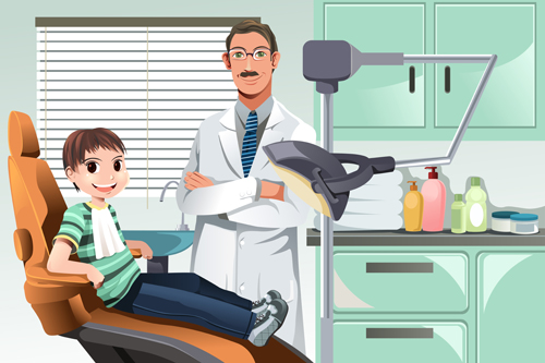 Various Professions People vector set 07