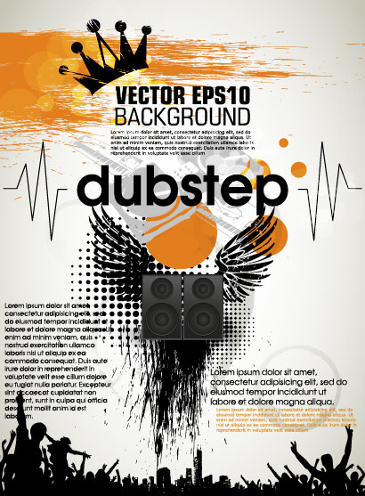Football theme Poster vector 02