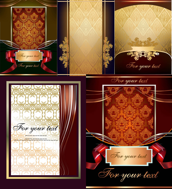 Ornate floral frame vector